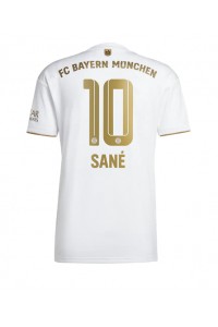 Bayern Munich Leroy Sane #10 Fotballdrakt Borte Klær 2022-23 Korte ermer